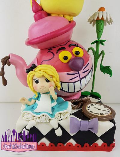 Alice in Wonderland <3 - Cake by Archicaketure_Italia