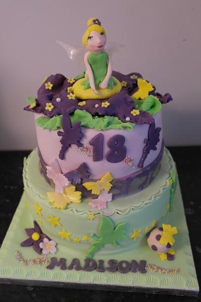 tinkerbell cake - Cake by Justine