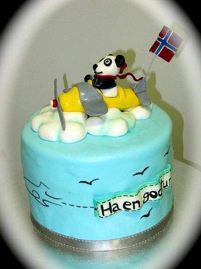 Panda's voyage - Cake by Valeria Antipatico