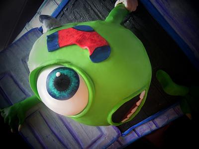 Mike Wazowski! - Cake by Cakes and Takes