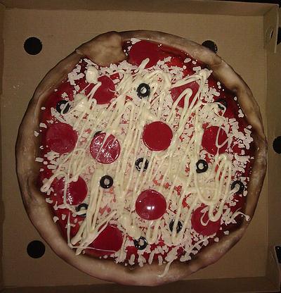 Pizza Cake - Cake by Cakery Creation Liz Huber