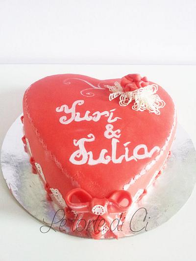 Sweet young love - Cake by Le torte di Ci