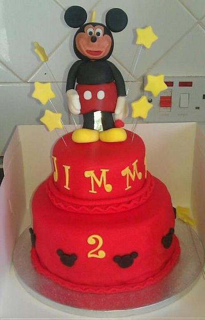 mickey mouse huge cake!! - Cake by kellywalker123