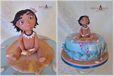 Cute baby Moana - Cake by Tortolandia