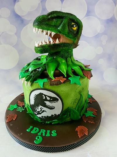 Jurassic Park - Cake by Jenny Dowd