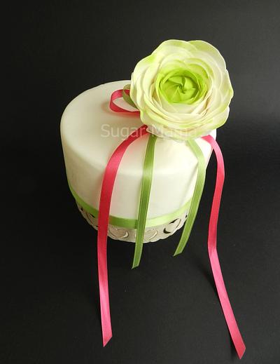 Ranunculus Cake - Cake by mamadu