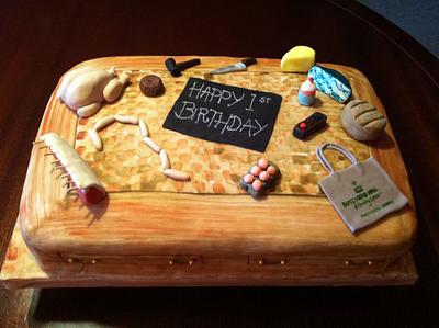 Butchers' Hall Birthday Cake - Cake by VikkiCakeDiddly