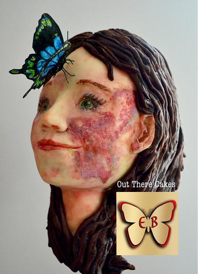 The Butterfly Child - Cake by Out There Cakes