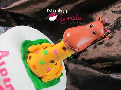 Giraffe Cake - Cake by NickySignatureCakes