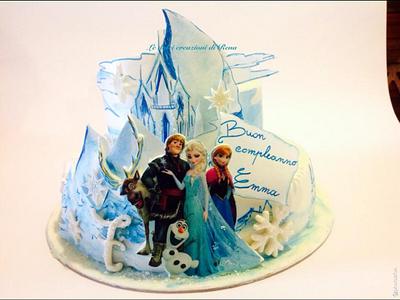 Frozen  - Cake by Le dolci creazioni di Rena