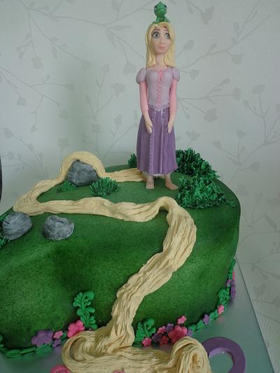 Rapunzel cake.  - Cake by Zoe White