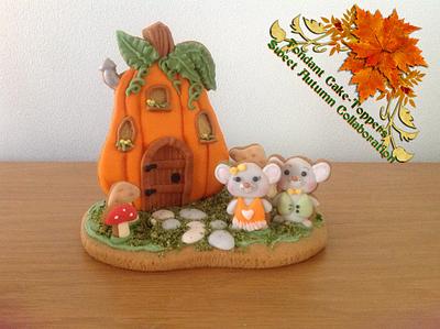 Autumn collaboration  - Cake by Cindy