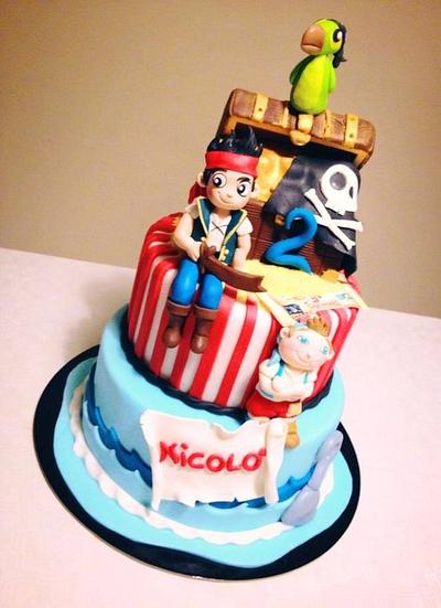 jack and the Pirates - Cake by donatellacakes72