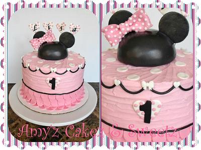 Minnie Mouse <3 - Cake by Amy'z Cakez & Sweetz