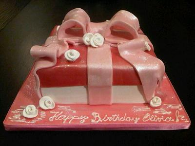 gift box - Cake by ursula
