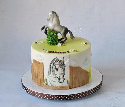 Horse - Cake by Jolana Brychova