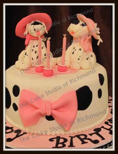 Dalmatian Cake - Cake by Lisa