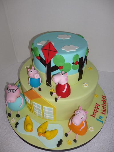 Peppa pig - Cake by Hilz