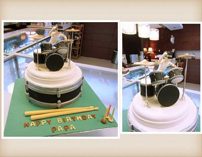 Funky Drummer :D - Cake by three lights cakes