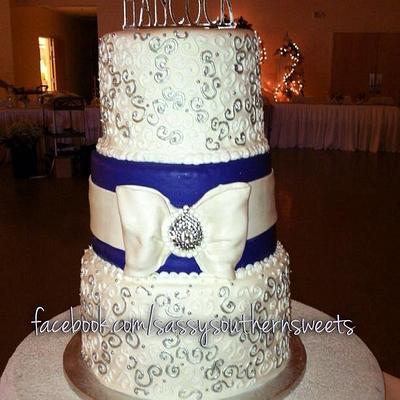 3 Tier Wedding Cake - Cake by Janavee