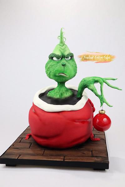 The Grinch Cake - Cake by Tabi Lavigne