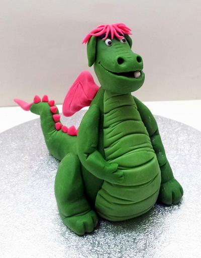 Pete's Dragon Cake Topper - Cake by Sarah Poole