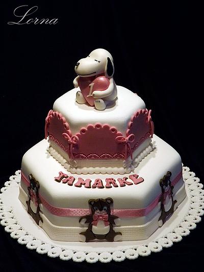 Snoopy cake.. - Cake by Lorna