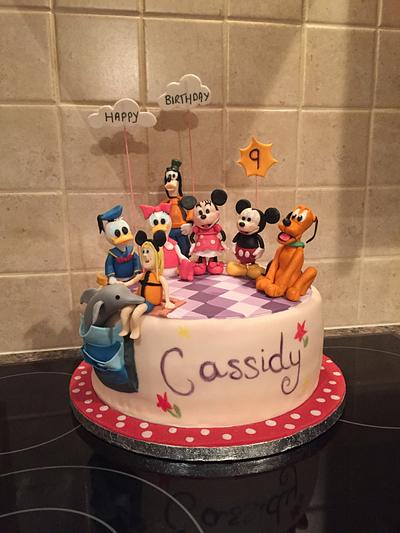 Disneyland for Cassidy - Cake by Samantha