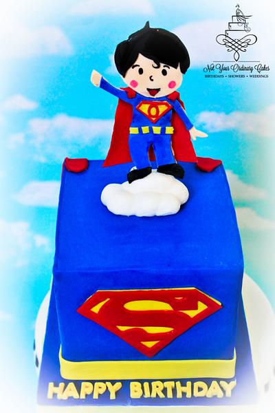superboy cake - Cake by Not Your Ordinary Cakes