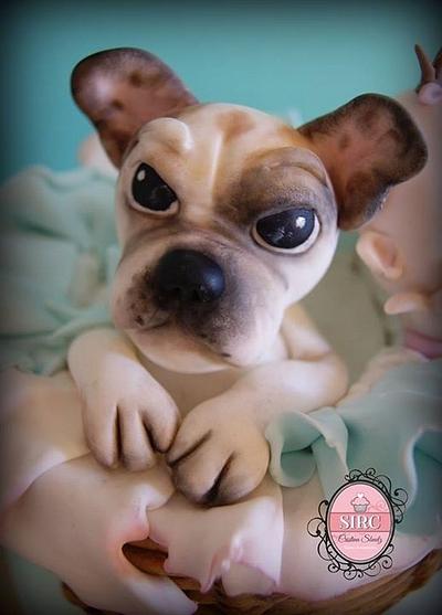 Dog & baby - Cake by Cristina Sbuelz