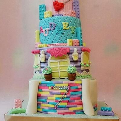 Lego bff and friends cake - Cake by Cakestyle by Emily