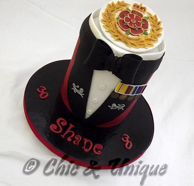 Regimental all the way ~~~ - Cake by Sharon Young