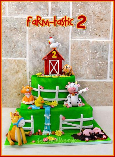 Farmtastic  - Cake by TheSugarTemple