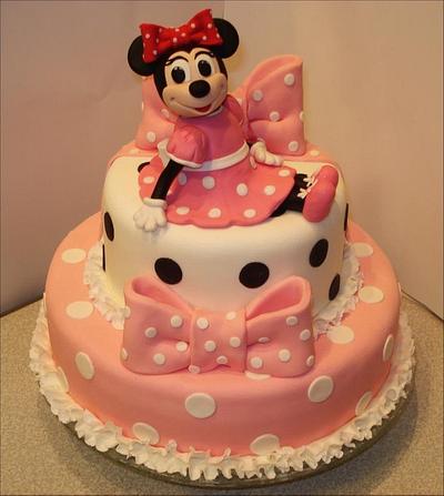 Minnie mouse birthday cake - Cake by Sveta