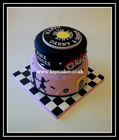 Grease Themed Cake - Cake by Kays Cakes