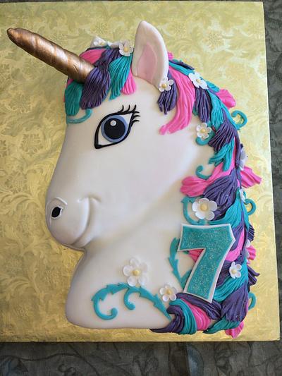Magical Unicorn - Cake by Theresa