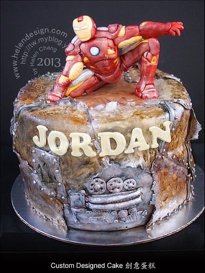Iron Man Cake - Cake by Helen Chang