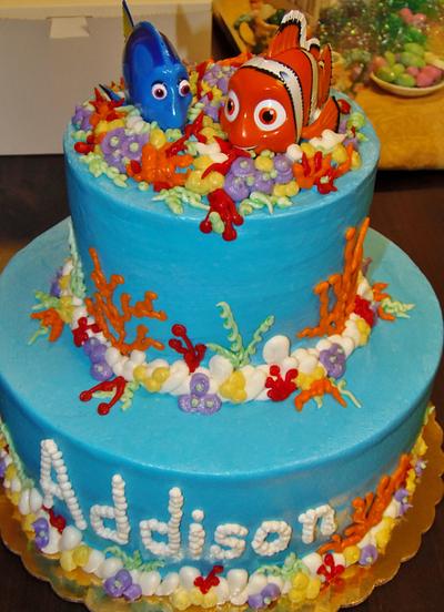 Nemo buttercream cake - Cake by Nancys Fancys Cakes & Catering (Nancy Goolsby)