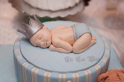 Baby Shower Cake - Cake by Nessie - The Cake Witch