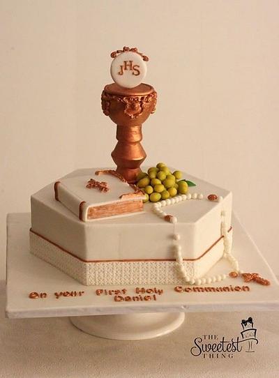 First Holy Communion  - Cake by The Sweetest Thing