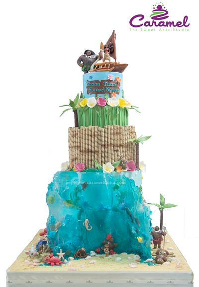 Moana Cake - Cake by Caramel Doha