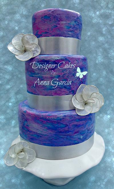Mini Tiered Cake  - Cake by Designer Cakes by Anna Garcia