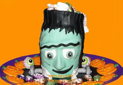 Frankenstein's monster - Cake by vanillasugar