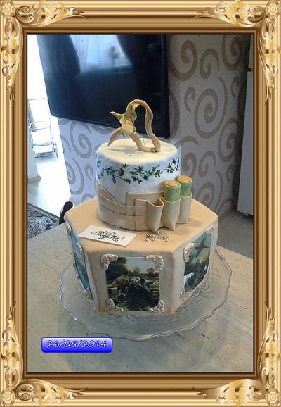 Cake with pictures of hunting - Cake by AnnaBelarus