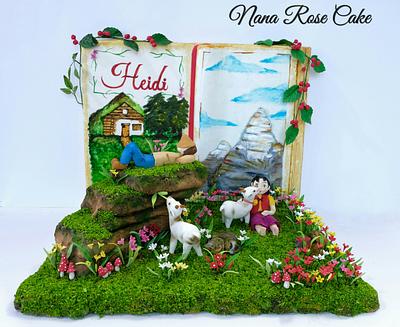 Children's classic books sweet collaboration /Heidi  - Cake by Nana Rose Cake 