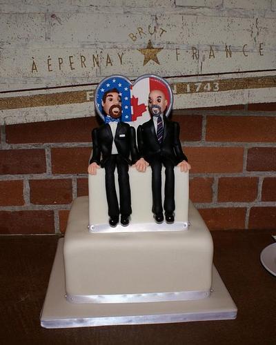 Mike & Gavin's Wedding Cake - Cake by Scott R.