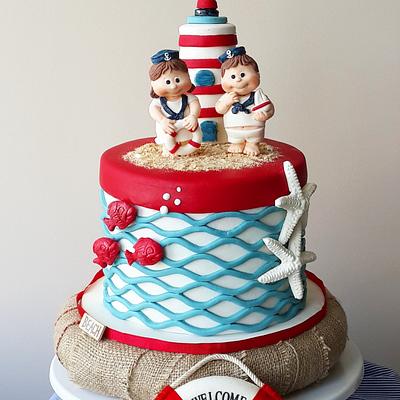 little sailors - Cake by tatlibirseyler 