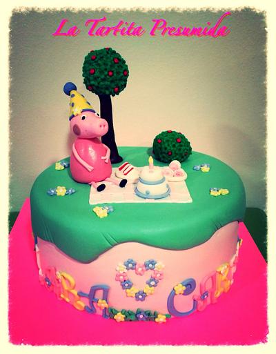 Peppa pig picnic - Cake by Emy