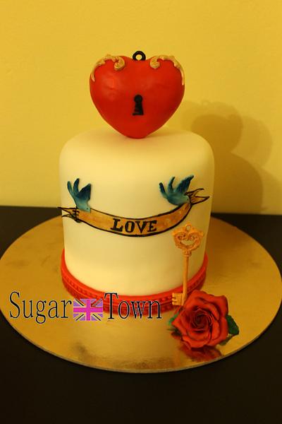 You're the key of my heart - Cake by Sugartown