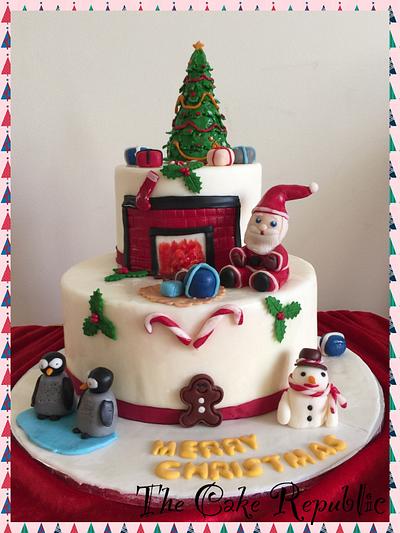 Christmas cake - Cake by The Cake Republic 